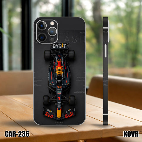 CAR-236- Black F1 Mobile Skin