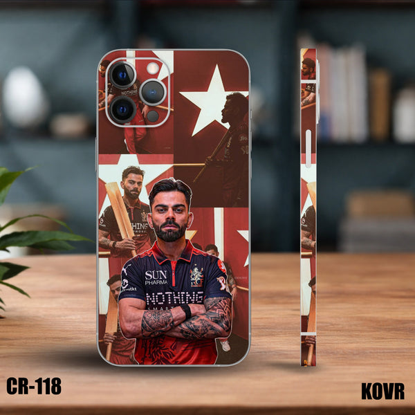 CR-118 -Virat Kohli Collage RCB IPL 2026 Mobile Skin