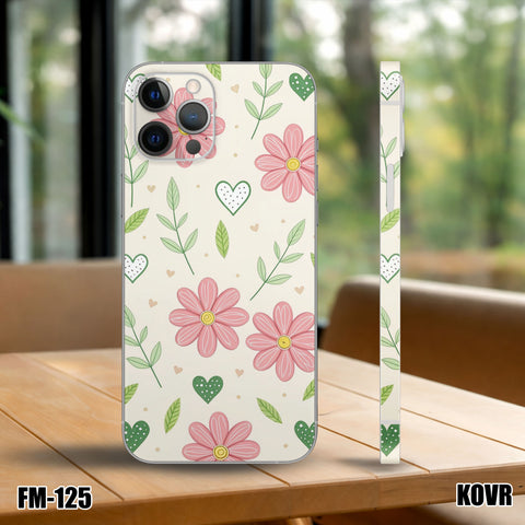 FM-125- Lite Floral Mobile Skin