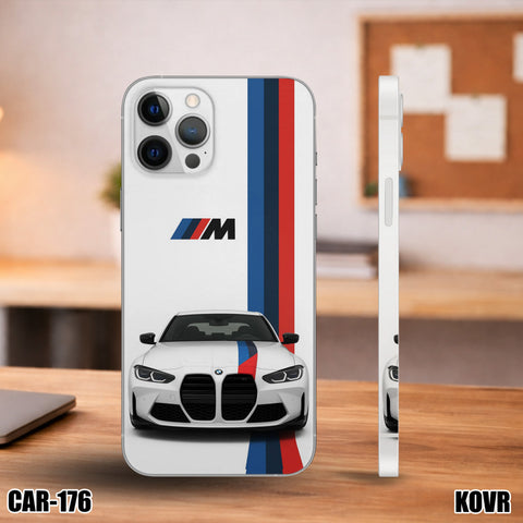 CAR-176 -BMW M3 White Mobile Skin