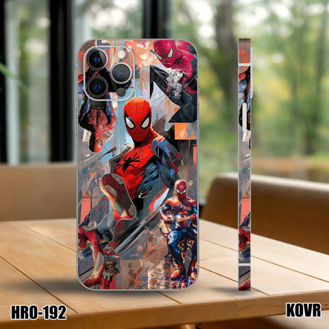 HRO-192- SpiderMan Aesthetic Collage Mobile Skin