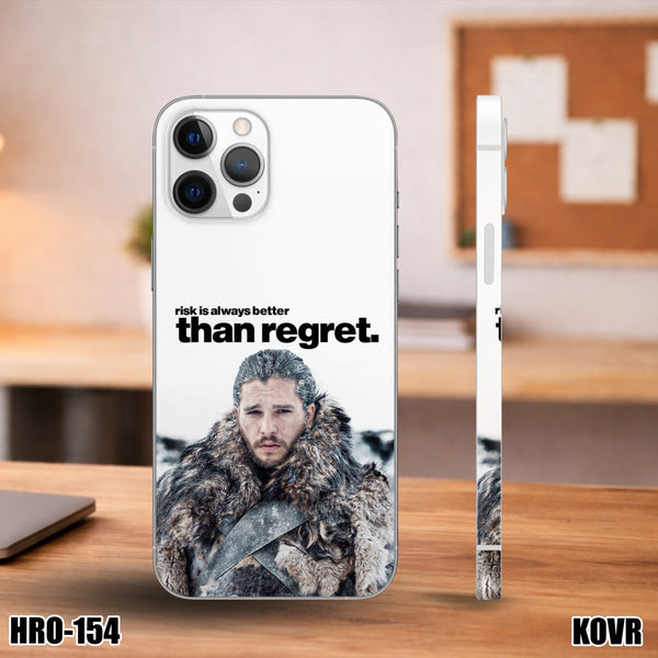 HRO-154 - Risk Is Better than Regret John Snow Mobile Skin