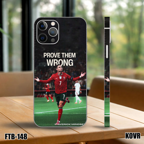 FTB-148- CR7 Prove Them Wrong Mobile Skin
