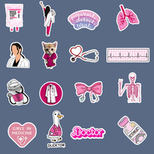 Girl In Medicine Sticker Collection