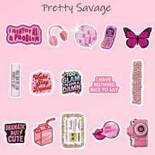 STK-101 - Pretty Savage Pink Girlie Sticker Collection