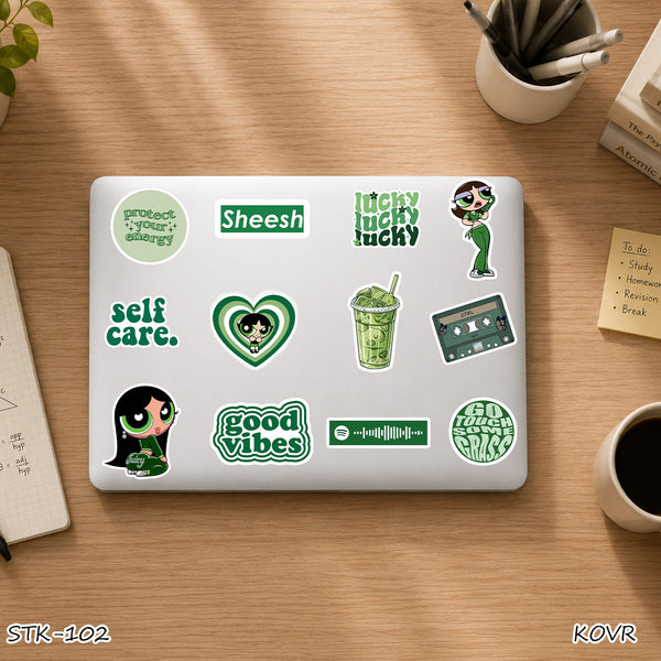 STK-102 - Self Care Laptop Stickers Collection