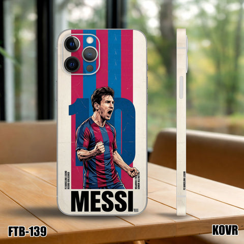 FTB-139 -Lionel Messi Iconic FCB Kit Mobile Skin
