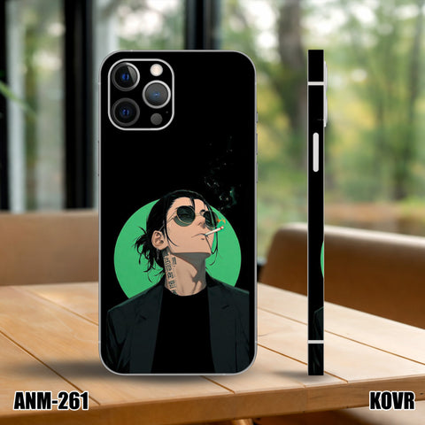 ANM-261 -Attack On Titan Eren Yeager Smoking Mobile Skin