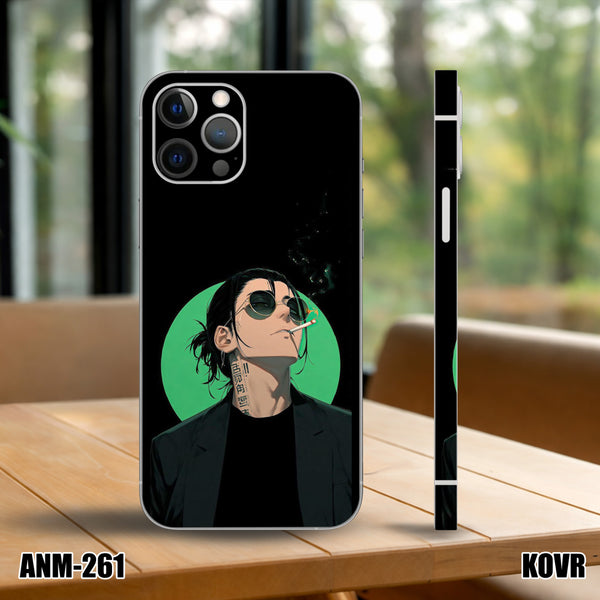 ANM-261 -Attack On Titan Eren Yeager Smoking Mobile Skin