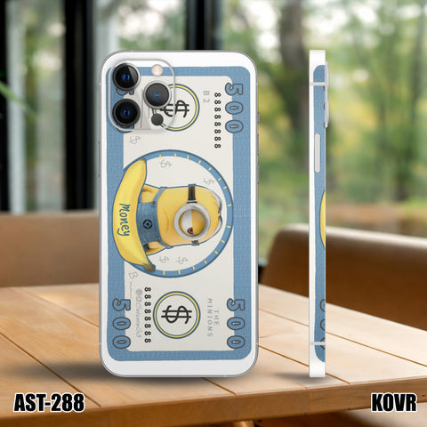 AST-288- Minion Blue Bill Mobile Skin