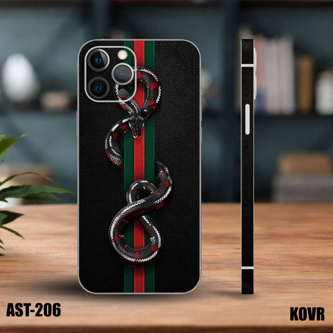 AST-206- Gucci x Snake Mobile Skin Design