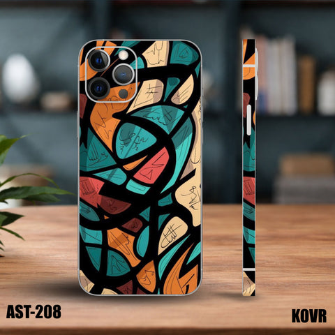 AST-208- Abstract Arabic Graffiti Mobile Skin