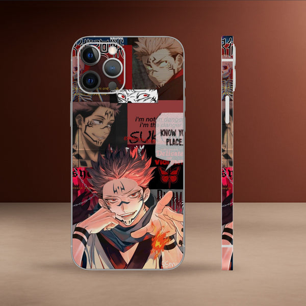 ANM-135- Ryomen Sukuna Collage Mobile Skin