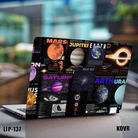 LTP-137- Solar Collage Aesthetic Laptop Skin