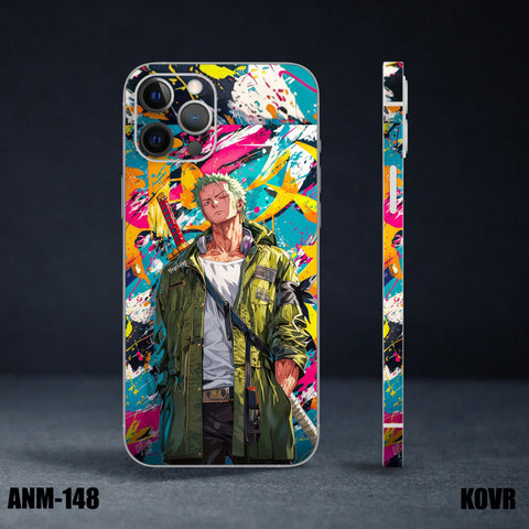 ANM-148-Zoro Graffiti Mobile Skin