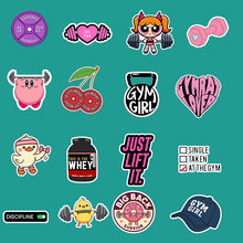 GYM Girl Sticker Pack