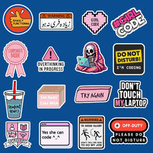 STK-124- Coder Girl Sticker Pack