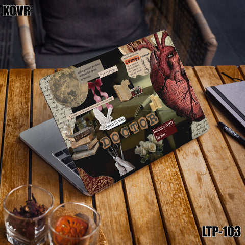 LTP-103- Born To Be A Doctor Laptop Skin