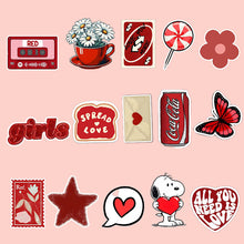 STK-114-  All You Need Is Love Red Stickers Collection