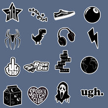 Black & White Aesthetic Sticker Pack