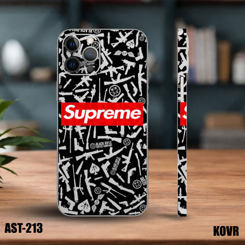AST-213 -Supreme B&W Mobile Skin