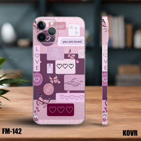 FM-142- You're Loved Girlie Mobile Skin