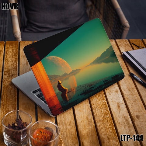 LTP-144- Serene Landscape Astronaut Laptop Skin