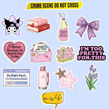 STK-120- Certified Yapper Stickers Collection