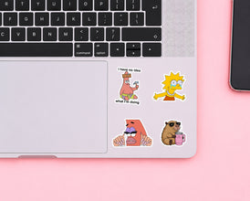STK-117- Random Cute Cartoons Stickers Collection