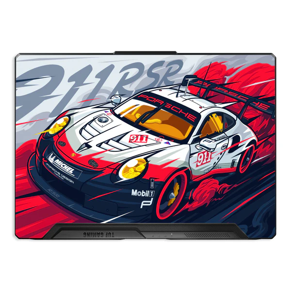 LTP-106-Porsche 911 RSR Laptop Skin