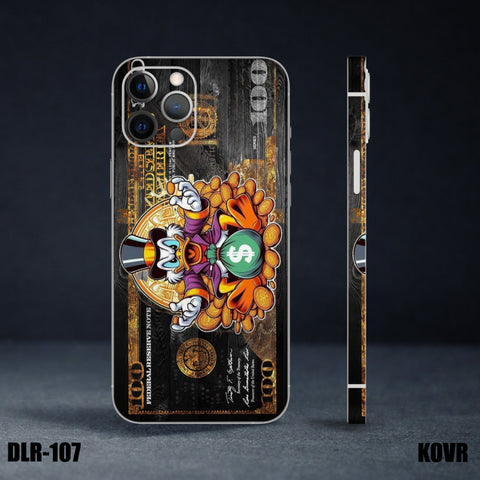 DLR-107- Golden Duck Dollar Mobile Skin