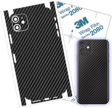 CBF-101- Black Carbon Fibre Premium Mobile skin