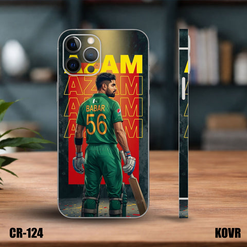 CR-124- Babar Azam PKT Mobile Skin
