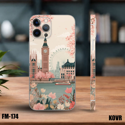 FM-174 -London Cherry Blossom aesthetic