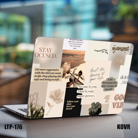 LTP-176- Stay Focused Laptop Skin