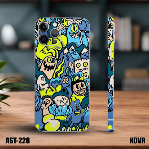 AST-228- Random Cartoon Art Mobile Skin