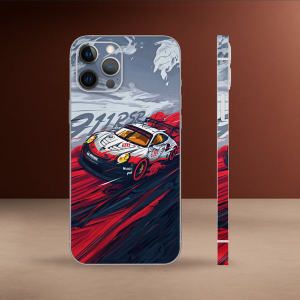 CAR-130- 911 RSR Car Mobile Skin
