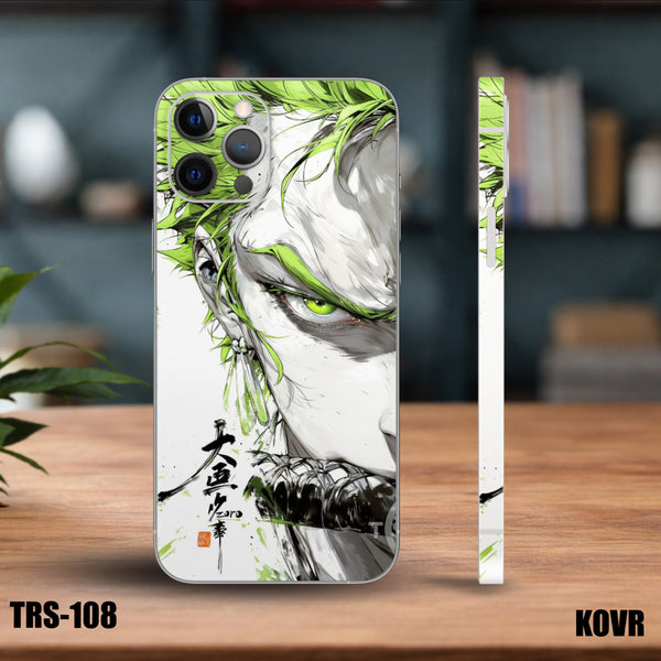 TRS-108- Transparent ZORO Mobile Skin