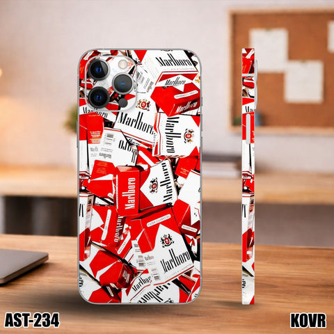 AST-234- Aesthetic Marlboro Collage Mobile Skin