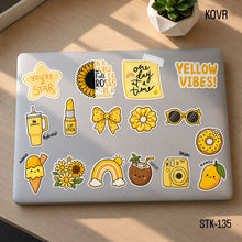 Yellow Vibes Mini Sticker Pack
