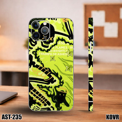AST-235- Neon Skeleton Mobile Skin
