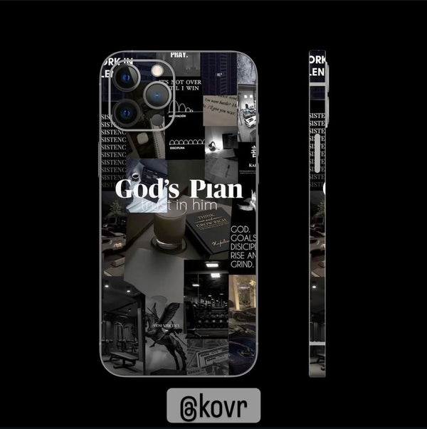 AST-106- God’s plan aesthetic mobile skin