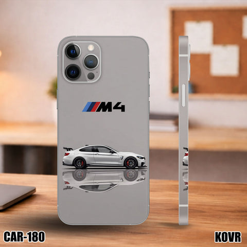 CAR-180 - BMW White M4 Mobile Skin