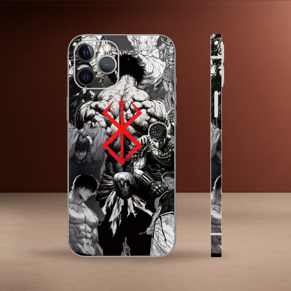 ANM-126-Berserk Collage Mobile Skin
