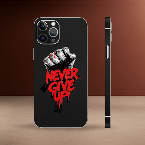 AST-110- Never Give Up Mobile Skin