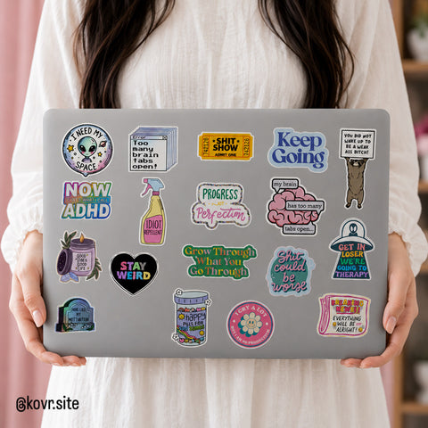 32 Aesthetic Mix Sticker Pack- STK-142