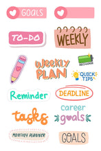 Weekly Plan Mini Stickers Pack