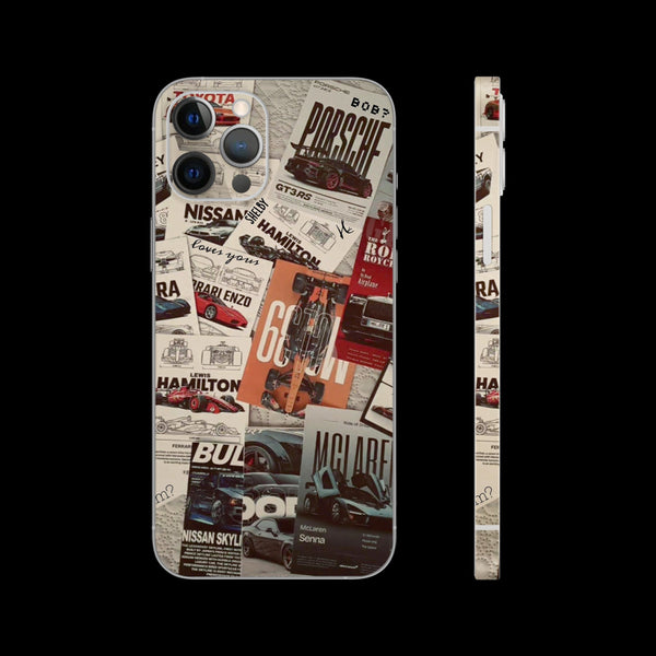 CAR-112-Car Enthusiast Collage Skin