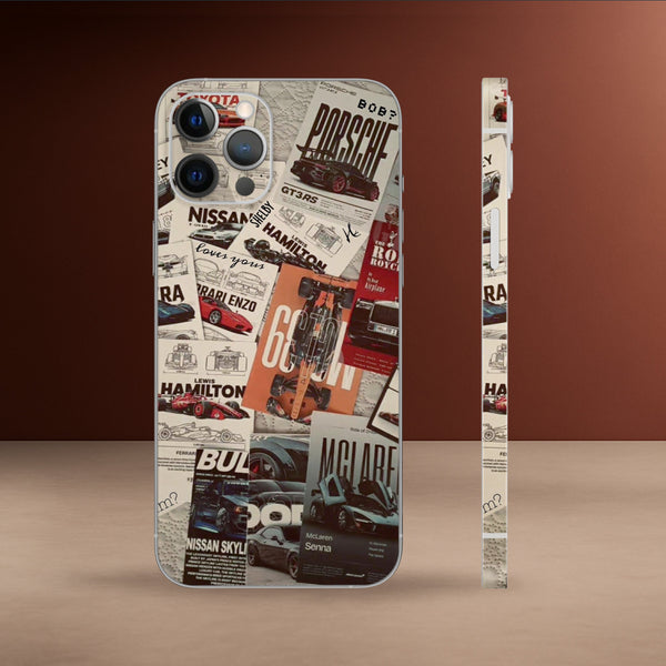 CAR-112-Car Enthusiast Collage Skin