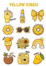 Yellow Vibes Mini Sticker Pack